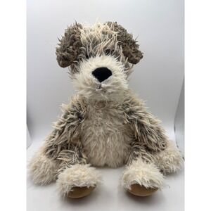 Mary Meyer Shaggy Dog Plush Stuffed Animal Toy Tan Brown